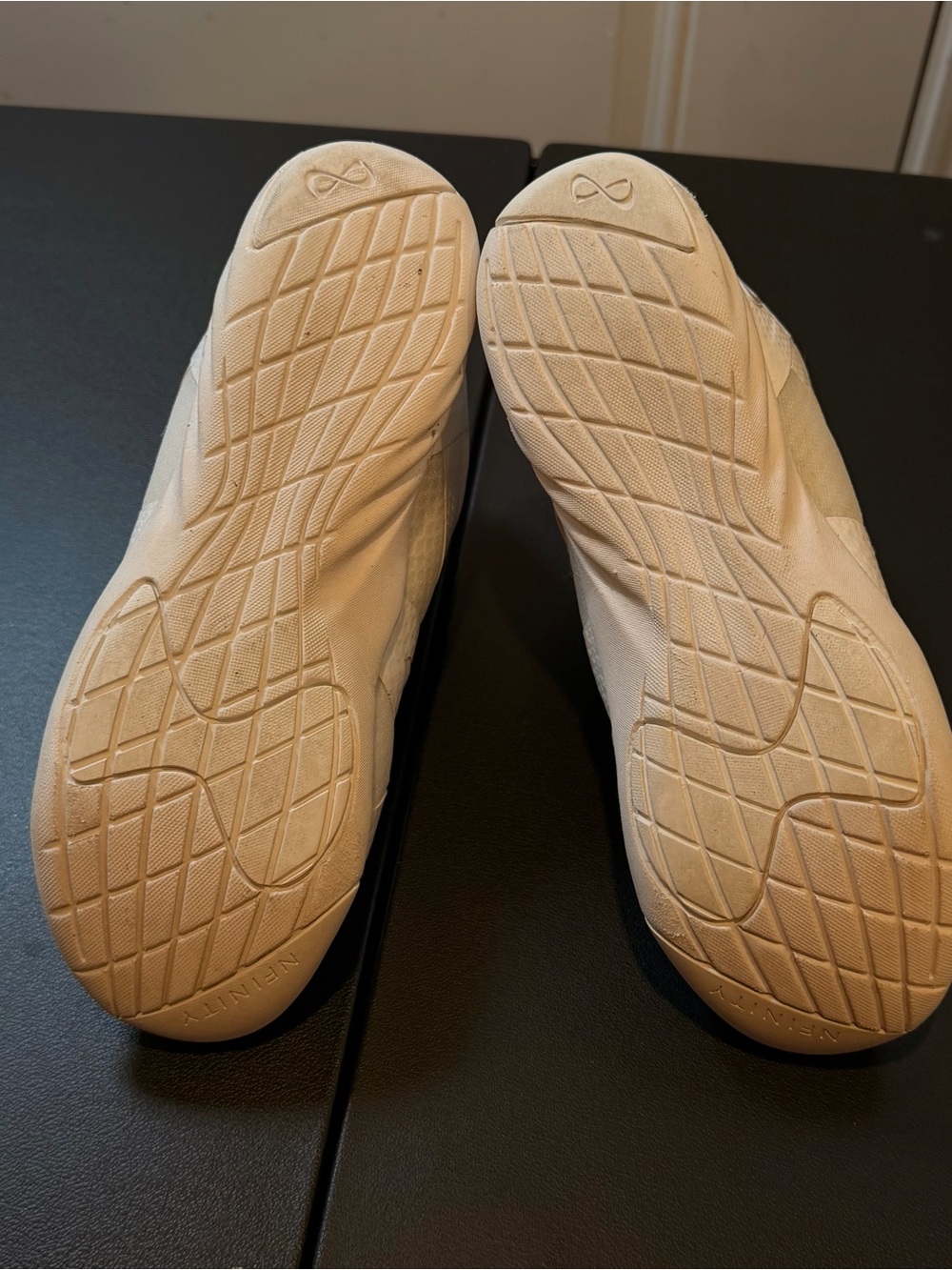 NFINITY Cream/Beige High-Top Athletic Cheer Shoes - Picture 3 of 6